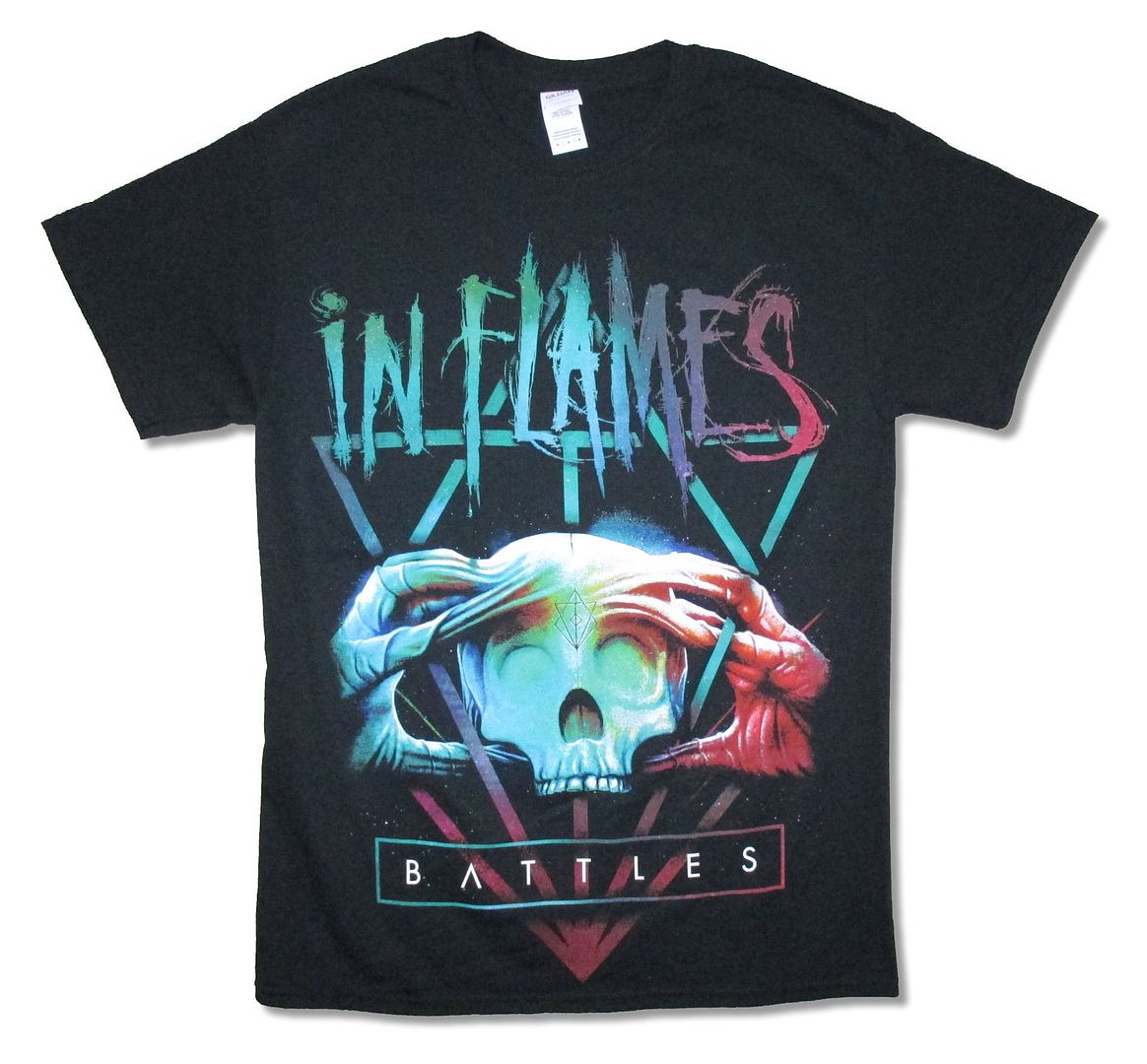 in flames carlsberg shirt